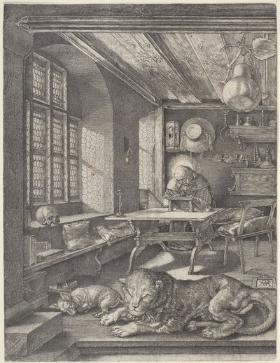 Saint Jerome in his Study by Albrecht Dürer