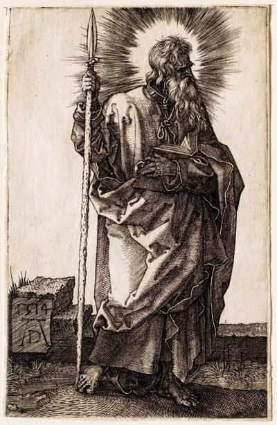 Saint Thomas by Albrecht Dürer