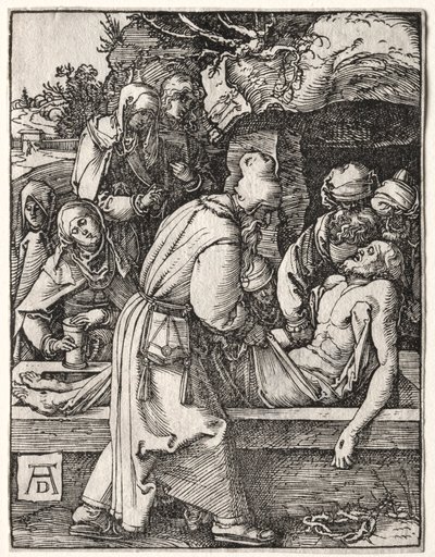 Small Passion: The Deposition by Albrecht Dürer