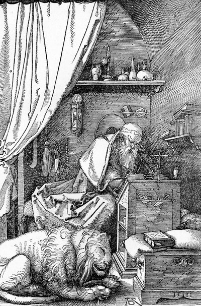 St. Jerome in His Cell by Albrecht Dürer