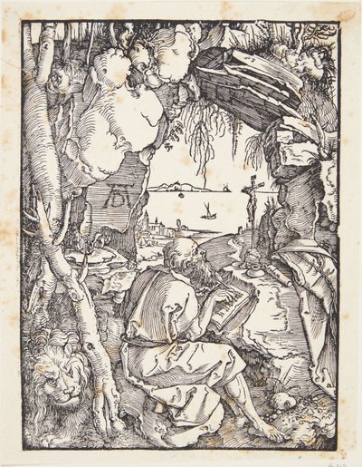 St. Jerome in the Cave by Albrecht Dürer