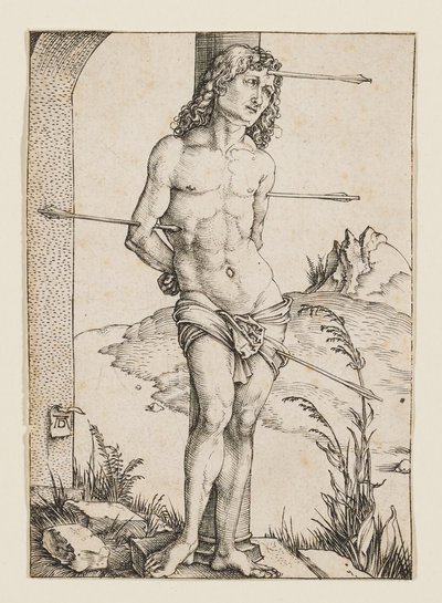 St. Sebastian Tied to a Column by Albrecht Dürer