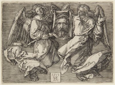 Sudarium Held by Two Angels by Albrecht Dürer
