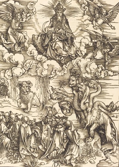 The Beast with Two Horns Like a Lamb, 1498 by Albrecht Dürer