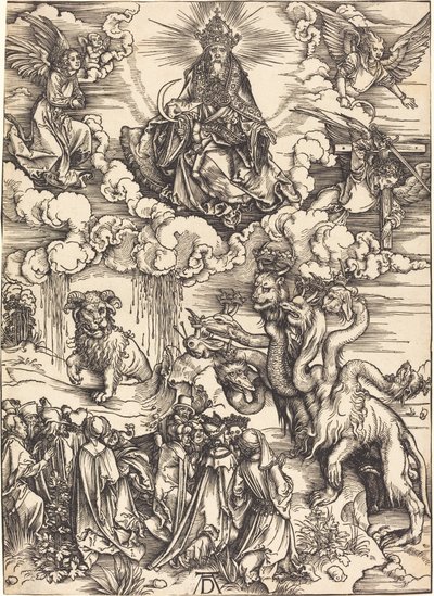 The Beast with Two Horns like a Lamb by Albrecht Dürer