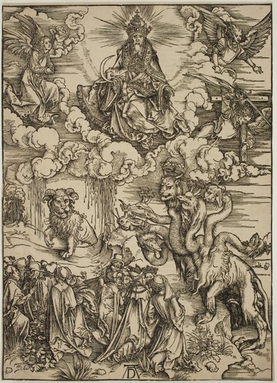 The Beast with Two Horns like a Lamb by Albrecht Dürer