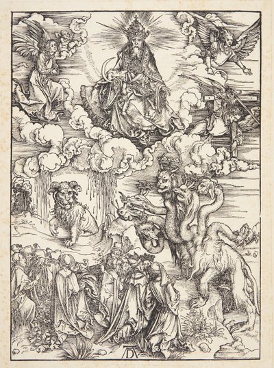 The Beast with Two Horns like a Lamb by Albrecht Dürer