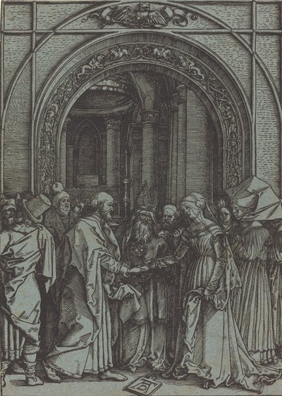 The Betrothal of the Virgin, c.1504-1505 by Albrecht Dürer