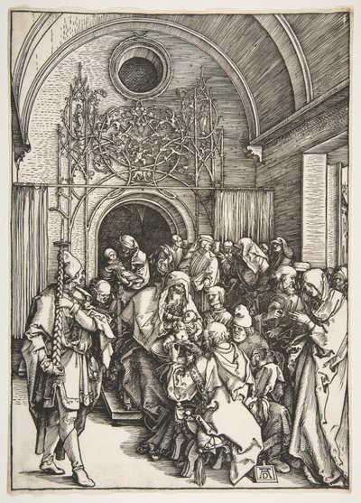 The Circumcision, from "The Life of the Virgin" by Albrecht Dürer