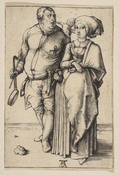 The Cook and His Wife, ca. 1496 by Albrecht Dürer