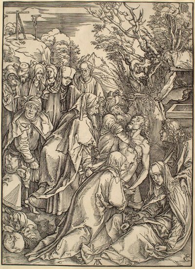 The Great Passion: The Deposition by Albrecht Dürer