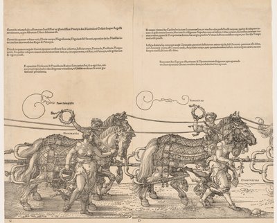 The Great Triumphal Car of Emperor Maximilian, 1523 by Albrecht Dürer