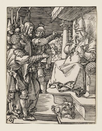 The High Priest Tears His Garments by Albrecht Dürer