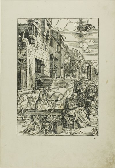 The Holy Family in Egypt, from The Life of the Virgin by Albrecht Dürer