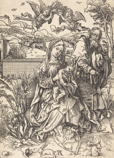 The Holy Family with the Three Hares by Albrecht Dürer