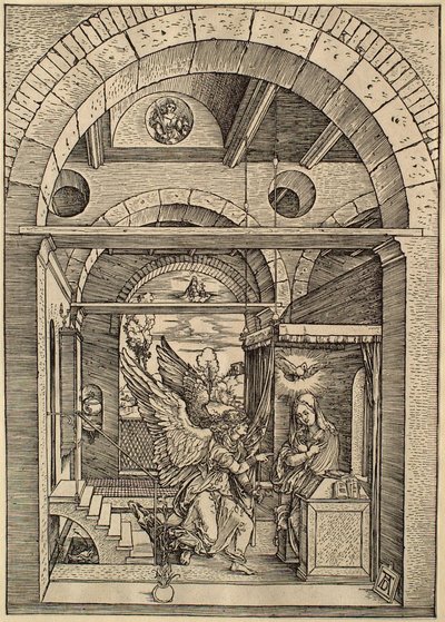 The Life of the Virgin: The Annunciation by Albrecht Dürer