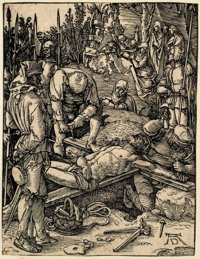 The Little Passion: Christ Nailed to the Cross by Albrecht Dürer