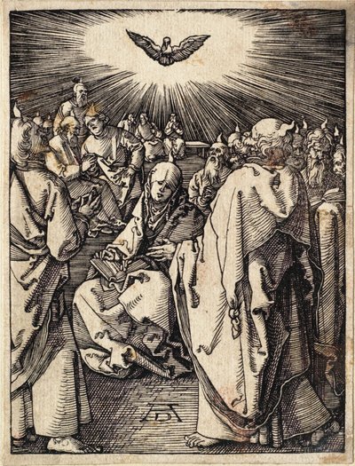 The Little Passion: Pentecost by Albrecht Dürer