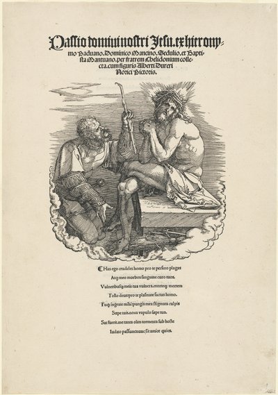 The Man of Sorrows Mocked by a Soldier by Albrecht Dürer