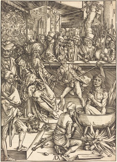 The Martyrdom of Saint John by Albrecht Dürer