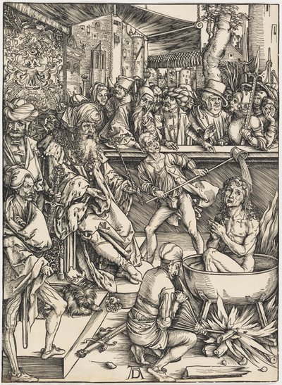 The Martyrdom of Saint John the Evangelist by Albrecht Dürer