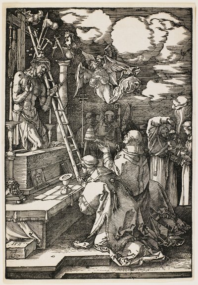 The Mass of Saint Gregory by Albrecht Dürer