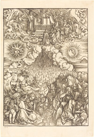 The Opening of the Fifth and Sixth Seal by Albrecht Dürer