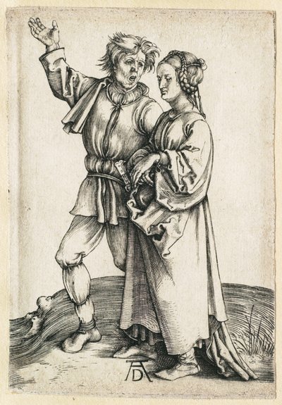 The Peasant and His Wife by Albrecht Dürer