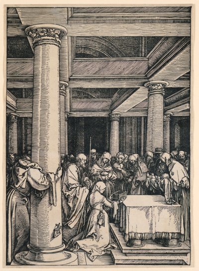 The Presentation in the Temple, from the Life of the Virgin series by Albrecht Dürer