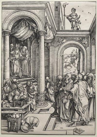 The Presentation of the Virgin in the Temple by Albrecht Dürer