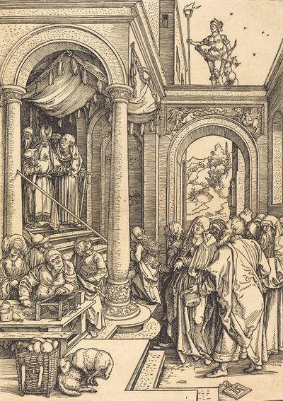 The Presentation of the Virgin in the Temple by Albrecht Dürer