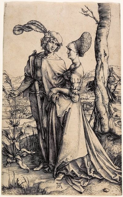 The Promenade by Albrecht Dürer