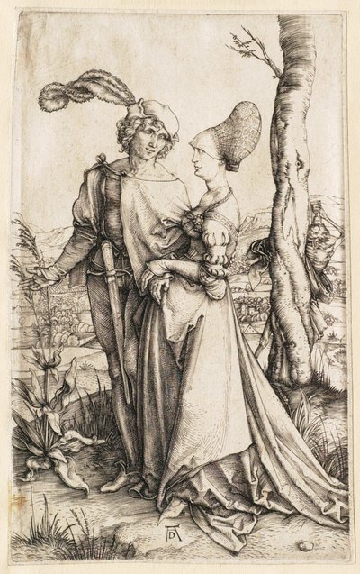 The Promenade by Albrecht Dürer