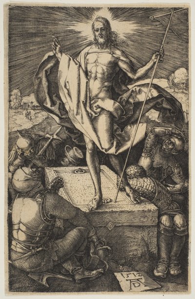 The Resurrection, from "The Passion" by Albrecht Dürer