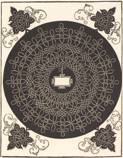 The Second Knot (with an oblong tablet) by Albrecht Dürer