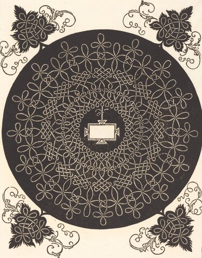 The Second Knot with an Oblong Tablet by Albrecht Dürer