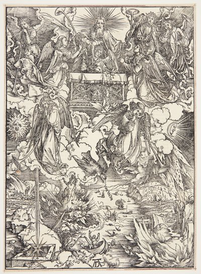 The Seven Trumpets by Albrecht Dürer