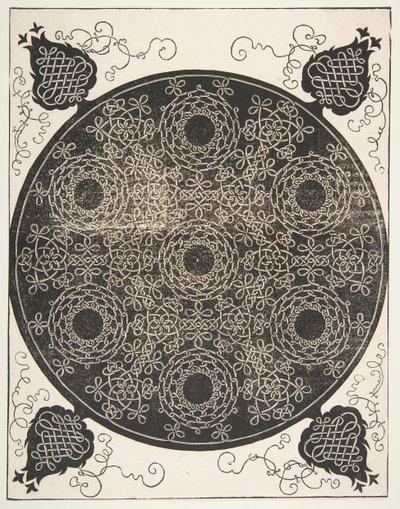 The Sixth Knot. Interlaced Roundel with Seven Wreaths by Albrecht Dürer