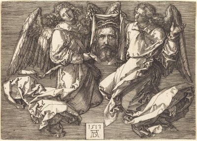 The Sudarium Held by Two Angels by Albrecht Dürer
