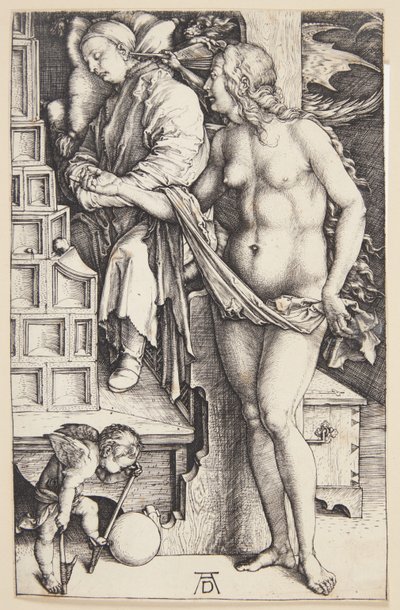 The Temptation of the Idler - The Dream of the Doctor by Albrecht Dürer