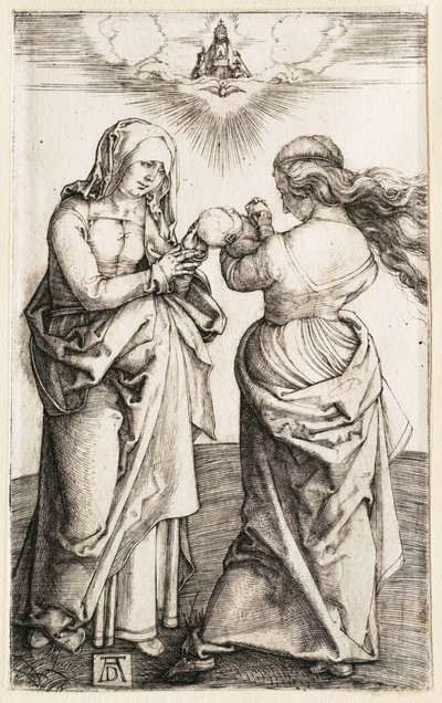 The Virgin with the Infant Christ and Saint Anne by Albrecht Dürer