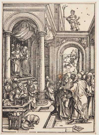 The Presentation of the Virgin in the Temple by Albrecht Dürer