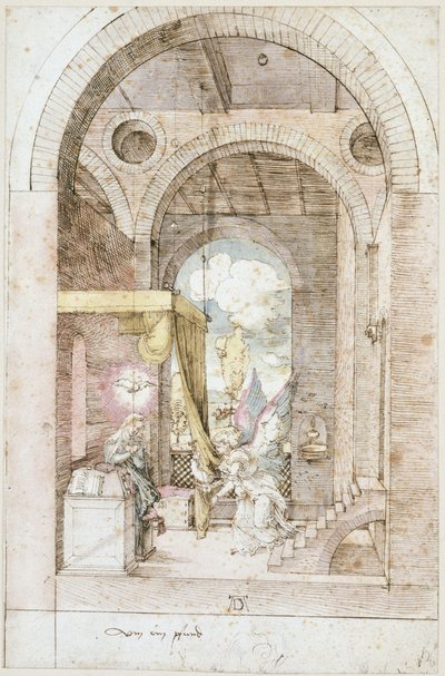 Annunciation to Mary by Albrecht Dürer