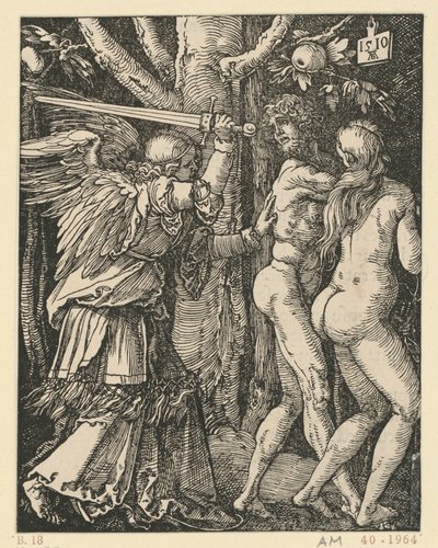 Expulsion from Paradise (Small Passion) by Albrecht Dürer