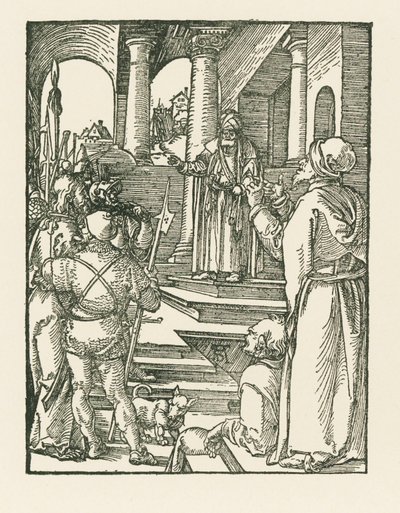Christ before Pilate, c.1508-09 by Albrecht Dürer or Duerer