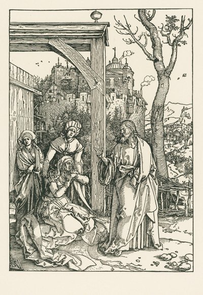 Christ taking leave of his Mother, c.1504 by Albrecht Dürer or Duerer