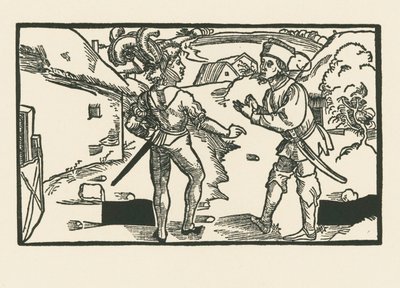 Clinia and Syrus by Albrecht Dürer or Duerer