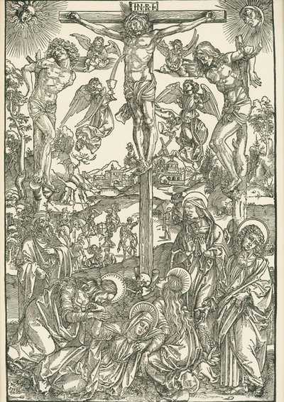 Crucifixion (The Great Calvary) by Albrecht Dürer or Duerer