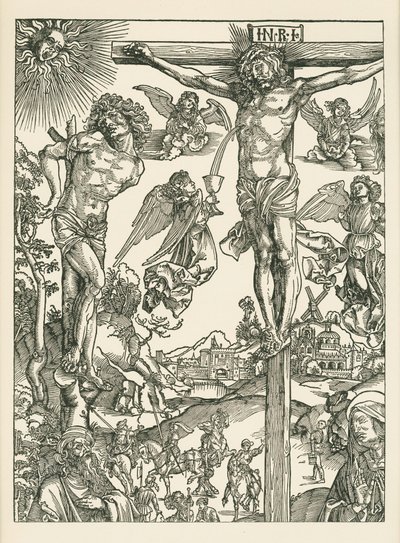Crucifixion (The Great Calvary) by Albrecht Dürer or Duerer