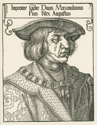 Emperor Maximilian I by Albrecht Dürer or Duerer